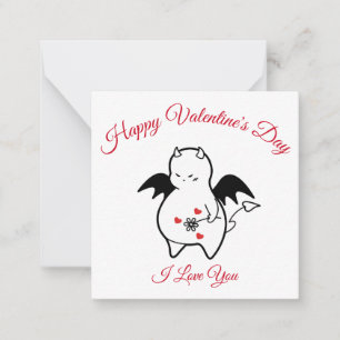 Carte De Correspondance Heureuse Sainte-Valentin DBY
