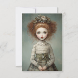 Carte De Correspondance Highland Heartstres : Scottish Highland