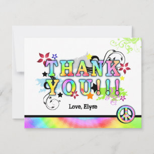 Carte De Correspondance Hip Colorée 'N Super Merci note