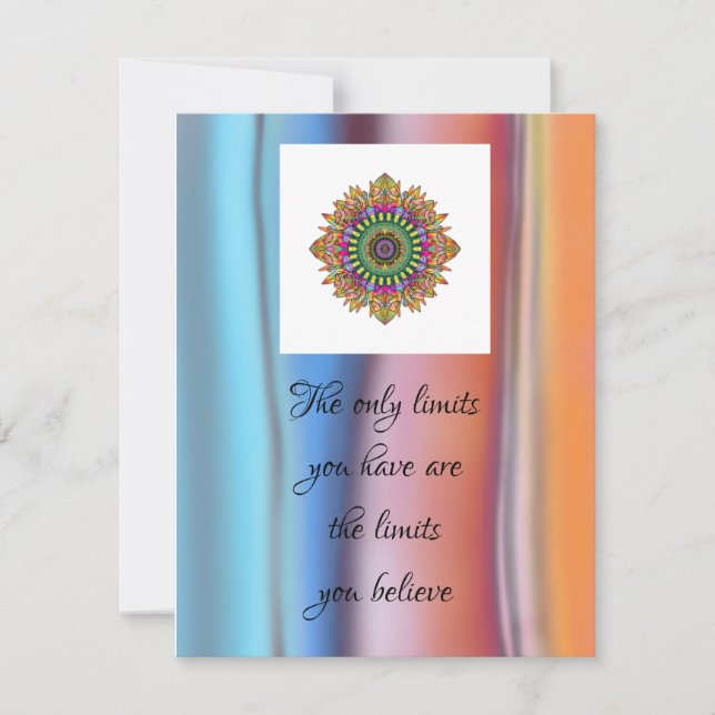 Carte De Correspondance Illimité (Devant)