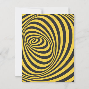 Carte De Correspondance Illusion optique 7