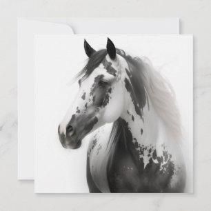 Carte De Correspondance Illustration de cheval