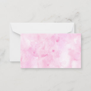 Carte De Correspondance Impression couleur mixte rose Abstrait