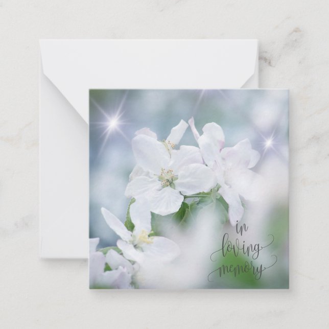 Carte De Correspondance In loving memory (Devant)