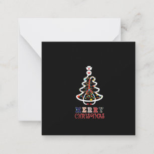 Carte De Correspondance Infirmière Cadeau Joyeux Noël
