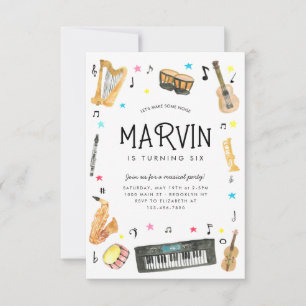 Carte De Correspondance Instrument budgétaire Notes musicales Musique Anni