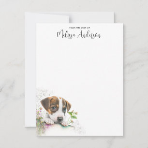Carte De Correspondance Jack Russell Terrier Cute Chien Chien Chien Chien