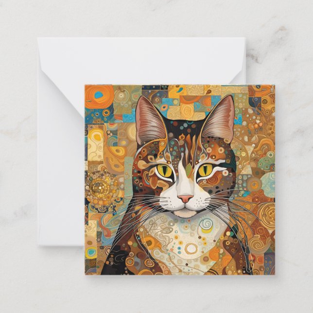 Carte De Correspondance Jaspurr le chat (Devant)