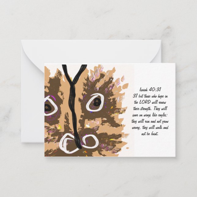 Carte De Correspondance Jésus espère (Devant)