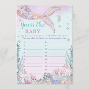 Carte De Correspondance Jeu de devinette pour bébé sous le thème de La Pet