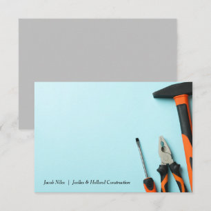 Carte De Correspondance Jeu d'outils correspondant