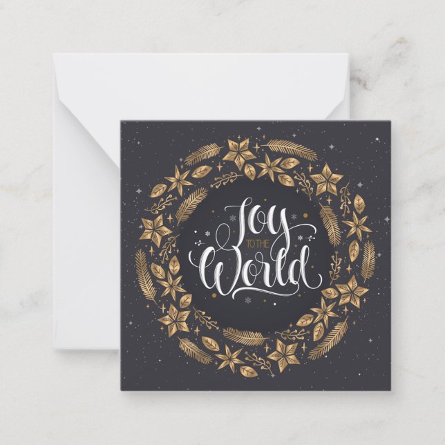 Carte De Correspondance Joie À L'Organisation Mondiale (Devant)