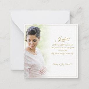 Carte De Correspondance Joie ! - Grandes attentes
