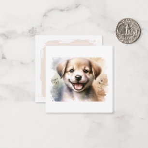Carte De Correspondance Joli chiot