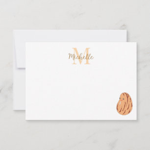 Carte De Correspondance Joli haricot pinto de dessin animé personnalisé av