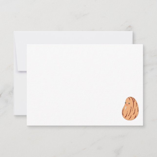 Carte De Correspondance Joli haricot pinto de dessin animé vierge (Devant)