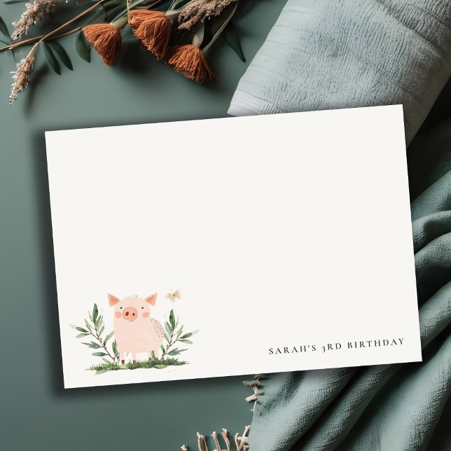 Carte De Correspondance Joli petit papillon de feuillage de cochonnet pour (Créateur téléchargé)