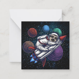 Carte De Correspondance Jolie fente d'espace