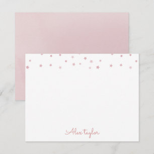 Carte De Correspondance Jolie papeterie personnalisée pour enfants avec ét