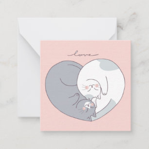 Carte De Correspondance Jolie Saint-Valentin