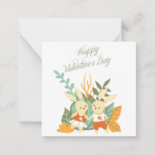 Carte De Correspondance Jolie Saint-Valentin