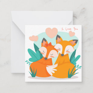 Carte De Correspondance Jolie Saint-Valentin