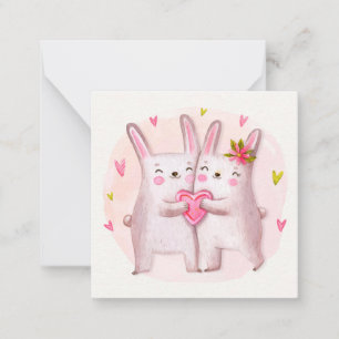 Carte De Correspondance Jolie Saint-Valentin