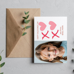 Carte De Correspondance Jour des valentines de la classe photo XOXO
