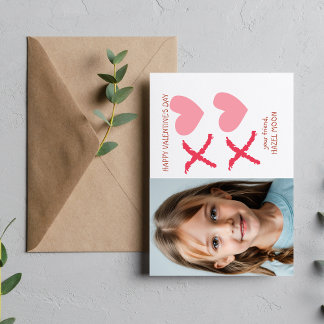 Carte De Correspondance Jour des valentines de la classe photo XOXO
