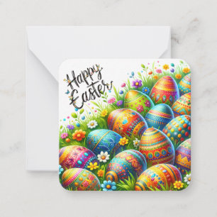 Carte De Correspondance Joyeuses Pâques