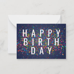 Carte De Correspondance Joyeux anniversaire
