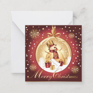 Carte De Correspondance Joyeux Noël