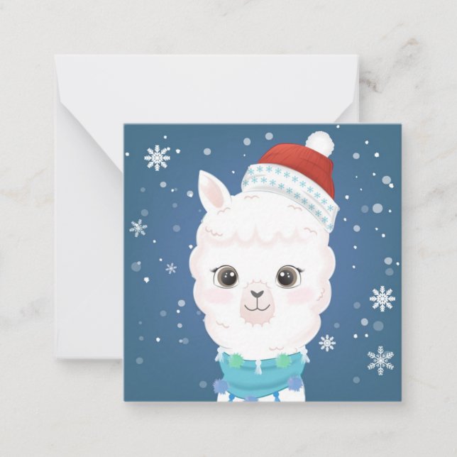 Carte De Correspondance Joyeux Noël (Devant)