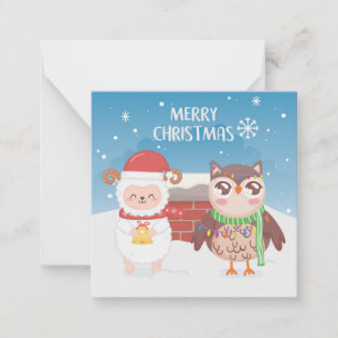 Carte De Correspondance Joyeux Noël/Bonne Année