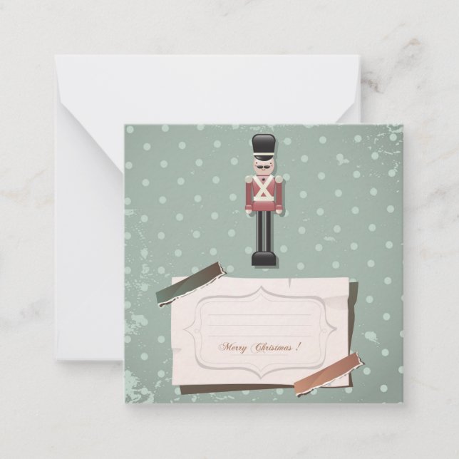 Carte De Correspondance Joyeux Noël/Bonne fête (Devant)