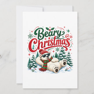 Carte De Correspondance Joyeux Noël ourson