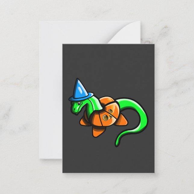 Carte De Correspondance Joyeux Samhain ! ! (Devant)