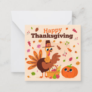 Carte De Correspondance Joyeux Thanksgiving