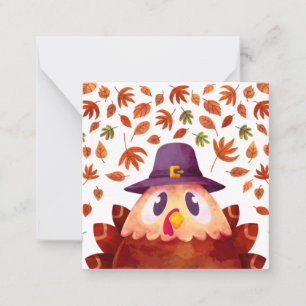 Carte De Correspondance Joyeux Thanksgiving