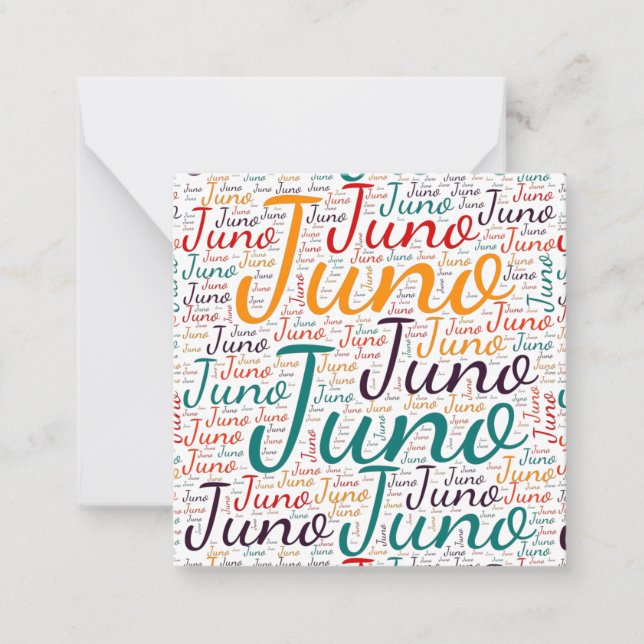 Carte De Correspondance Juno (Devant)