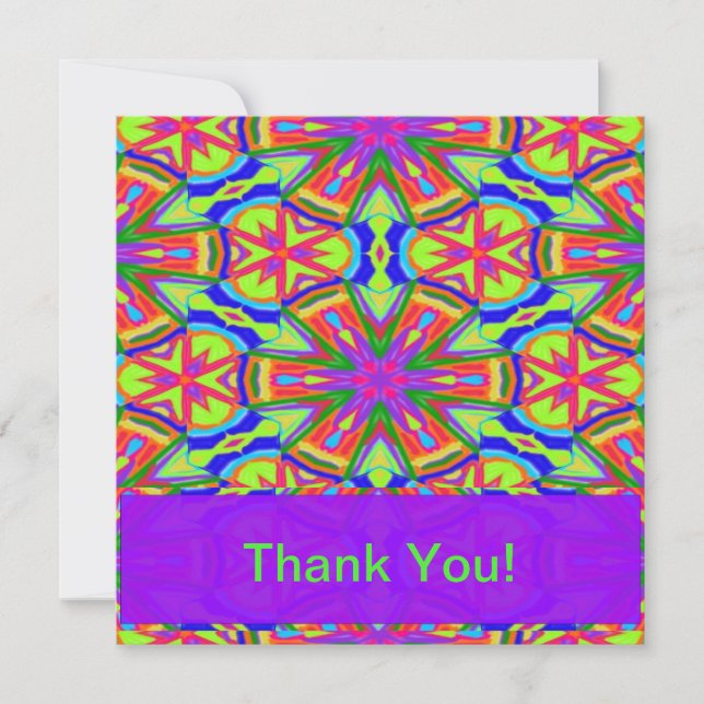 Carte De Correspondance Kaléidoscope Magic Marker (Devant)