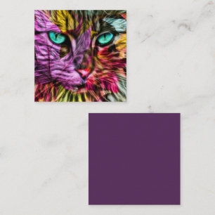 Carte De Correspondance Kitty Chat Kitten Design artistique