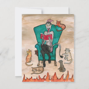 Carte De Correspondance Krampus et les Kitties 2020
