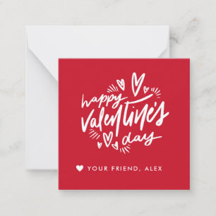 Carte De Correspondance la fête de la Saint-Valentin