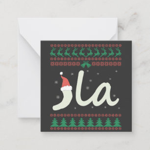 Carte De Correspondance La Kamala Harris Ugly Christmas Sweat Election