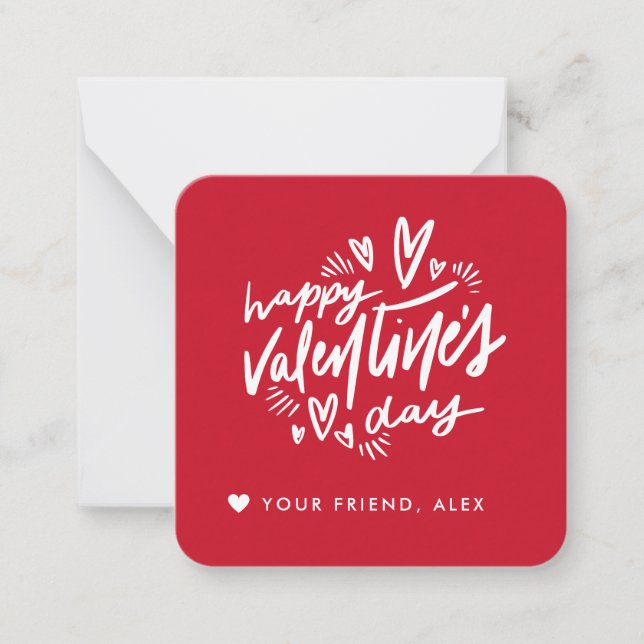 Carte De Correspondance la Saint-Valentin (Devant)