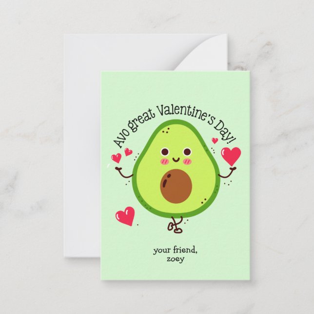 Carte De Correspondance La Saint-Valentin d'avocat pour les enfants  (Devant)