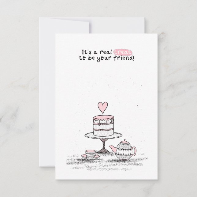 Carte De Correspondance La Saint-Valentin en classe (Devant)