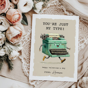Carte De Correspondance La Saint-Valentin en classe pour les enfants amusa