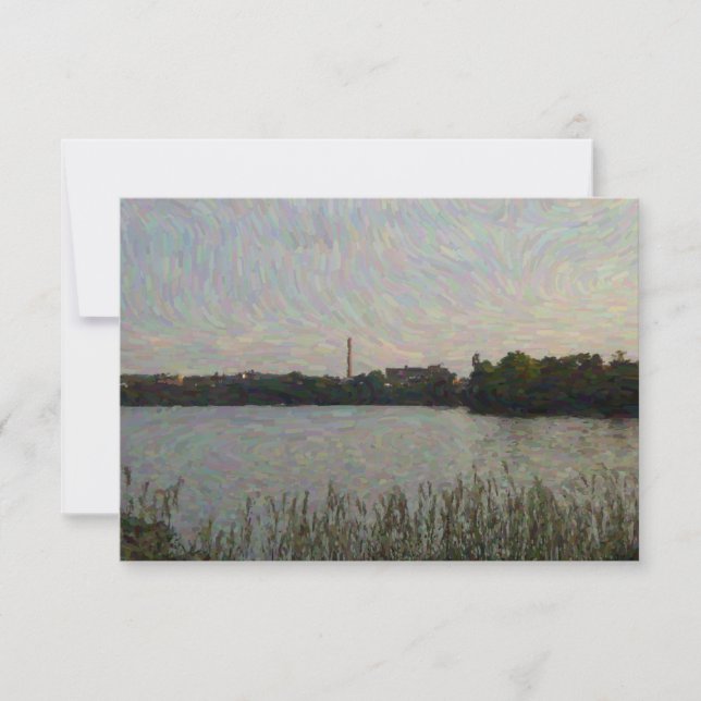 Carte De Correspondance Lac Menomin (Devant)